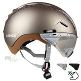 casco roadster olive e bike helm met vizier carbonic 04.5016.U of 04.5015.U