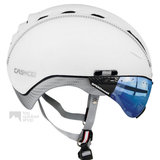 casco roadster wit e bike helm met vizier 04.5028.U