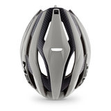 MET trenta 3k carbon gray grijs racefiets helm - racefiets helm van 215 gram - boven
