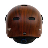 cp270310-carachillo e bike helm cubic wood - beste fietshelm back