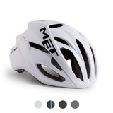 MET rivale wit race fiets helm - zeer lichte racefiets helm van 230 gram