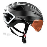 casco speedairo 2 zwart fietshelm met vizier carbonic multilayer 04.5025.U