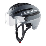 cratoni commuter grijs mat - cratoni pedelec helm