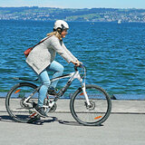 cp carachillo fietshelm e bike wit - beste fietshelm met vizier voor brildragers bij zurich zee