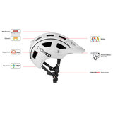 Casco mtb helm kopen - Casco MTBE eigenschappen - ideale mountainbike helm 1302