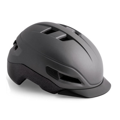 MET Grancorso Antraciet - Speed Pedelec helm - Kan met vizier en verlichting!