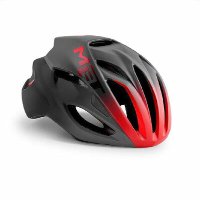 MET Rivale Rennradhelm schwarz-rot - nur 230 gr!