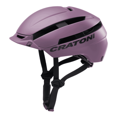 Cratoni C-Loom 2.0 lila matt E-Bike Helm - Helm mit Beleuchtung