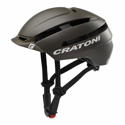 Cratoni C-Loom 2.0 lila matt E-Bike Helm - Helm mit Beleuchtung