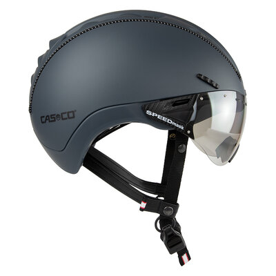 Casco Roadster Plus Grayscale e bike helm - Fahrradhelm mit Visier
