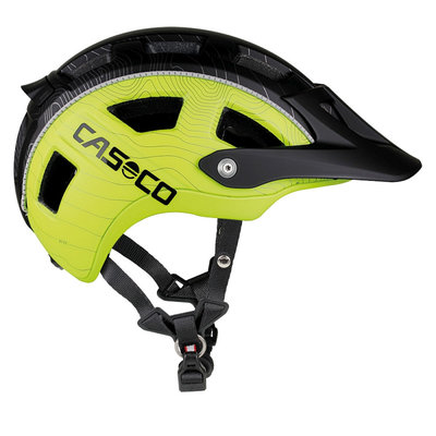 Fietshelm Casco MTBE - neon-zwart - ideale mtb helm