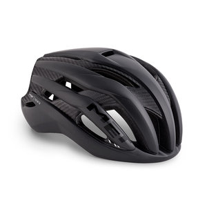 MET trenta 3k carbon racefiets helm zwart - racefiets helm van 215 gram1